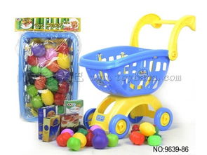 藍色水果推車在玩具日用品批發(fā)市場的潛力——以繹鳴玩具廠與玩具巴巴為例